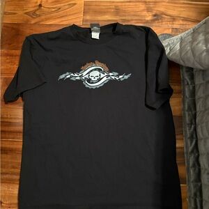 Harley-Davidson Black‎ T-Shirt size large 0142